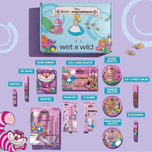 Wet n Wild PR box Alice and Wonderland - Picture 2 of 4